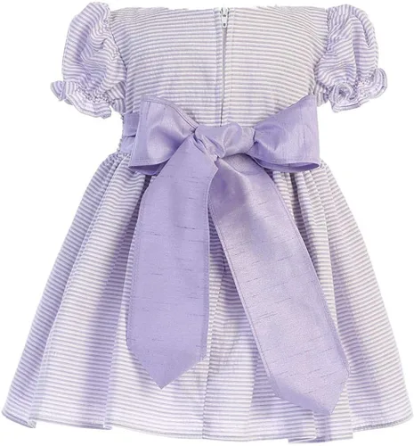 Miniatura 2 de Lito M743 - Vestido de algodón con cintura fruncida