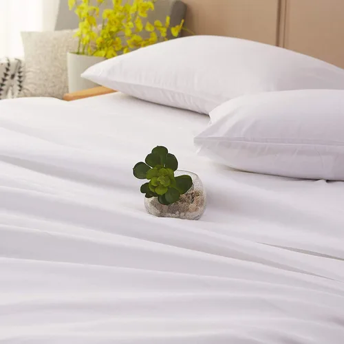 Miniatura 7 de Comfortica Classics Sábana bajera ajustable 100% algodón egipcio de 600 hilos, tamaño individual XL, con elástico en todo el alrededor, tejido