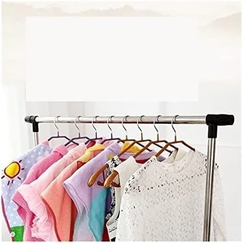 Miniatura 4 de Perchero organizador de ropa, perchas de ropa / perchas para abrigos, 10 perchas de metal antideslizante sin costuras para el hogar para colgar ropa