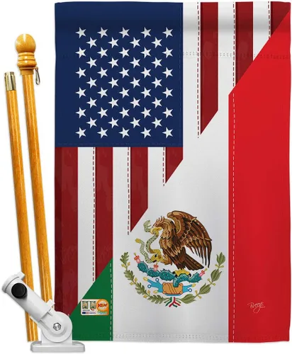 Juego de bandera de la casa de la amistad de Estados Unidos de Amistad de México, regional, Estados Unidos, Estados Unidos, Estados Unidos, Área