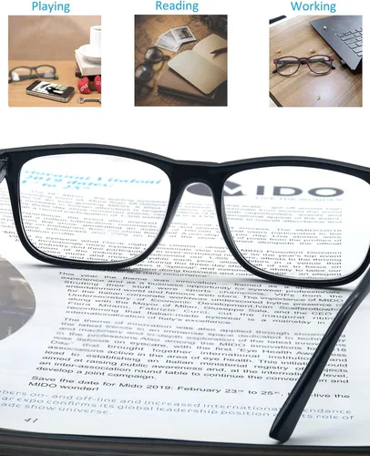 Miniatura 5 de Gafas de lectura 1.50 de gran tamaño cuadradas para hombres lectores marco negro paquete de 4, anteojos cómodos y ligeros para leer con bisagra