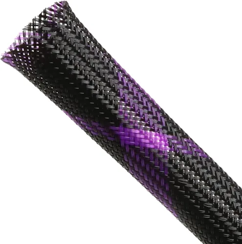 Miniatura 8 de Funda trenzada expandible, telar de alambre automotriz PET, gestión de cables flexible para audio y video y otros dispositivos domésticos, protector