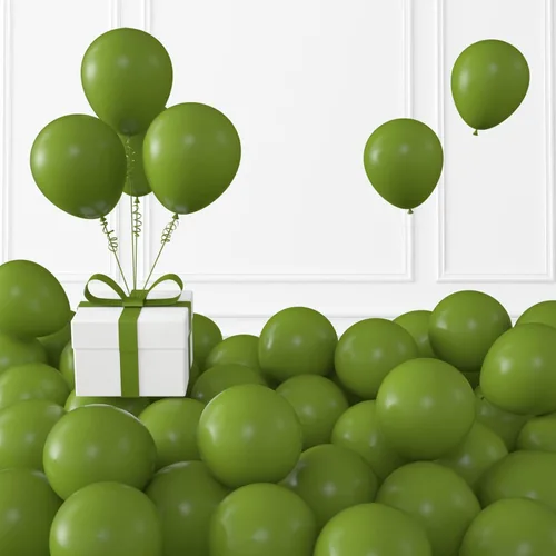 Miniatura 56 de KALOR Globos dorados champagne, 100 piezas de 5 pulgadas de globos mini de látex mate para arco de guirnalda de globos, decoración de cumpleaños