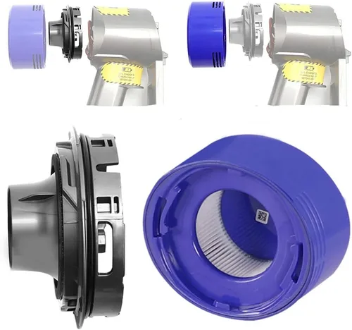 Miniatura 8 de Cubierta trasera del motor Replacemnet para Dyson V7 V8 Aspiradora Accesorios