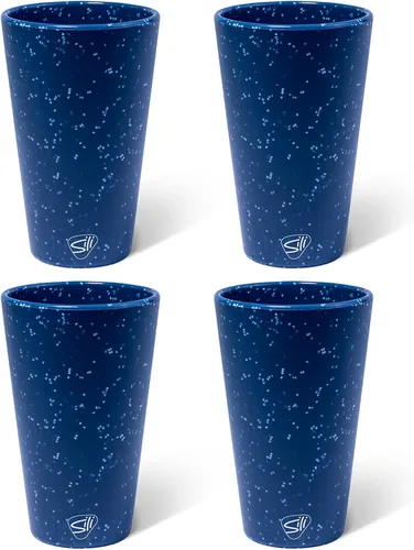 Miniatura 24 de Silipint Vaso de pinta de silicona de 16 oz – Vaso reutilizable irrompible sin BPA de silicona – Apto para lavavajillas, microondas y congelador