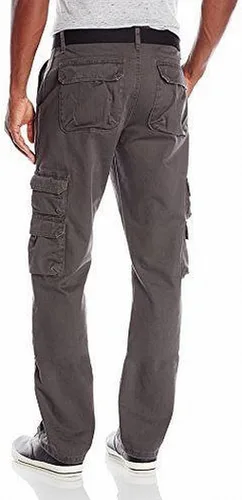 Miniatura 2 de Wrangler Authentics - Pantalón cargo de pierna recta y ajuste holgado para hombre
