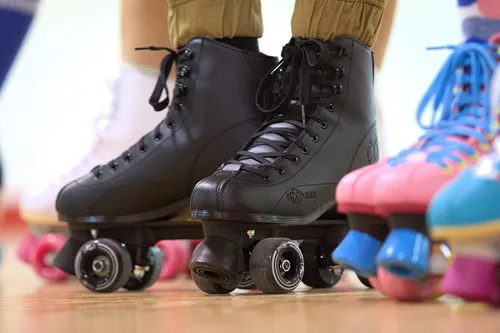 Miniatura 2 de Roller Derby Reewind Patines de caña alta para mujer y hombre Patines para interior/exterior Patines cuádruples