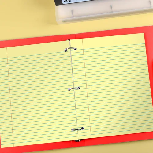 Miniatura 6 de KAISA Papel para cuaderno de hojas sueltas, rayas universitarias, 300 hojas por papel rayado, 8 x 10.5 pulgadas, 3 agujeros perforados para carpeta