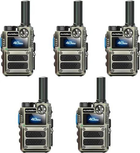 Miniatura 14 de Walkie Talkies de largo alcance ilimitado gratuito de por vida para adultos, radios bidireccionales rápidas 4G LTE PoC de larga distancia