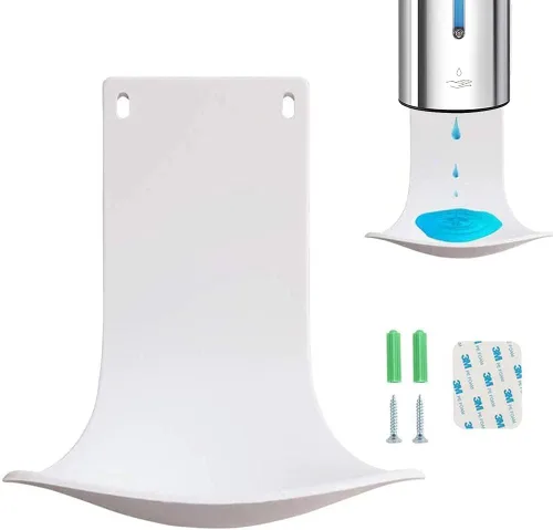 Bandeja de goteo para dispensador automático de jabón, soporte de pared y dispensador de desinfectante de manos, soporte dispensador, soporte