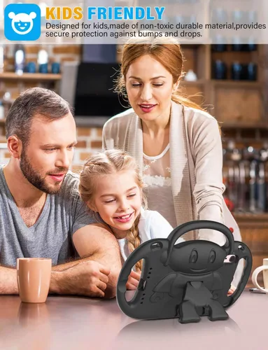 Miniatura 3 de Funda para Niños para iPad Mini 7 (A17 Pro) 2024/ Mini 6 2021, Funda para iPad Mini 7ª/6ª Generación con Correa para Hombro - Resistente a Golpes