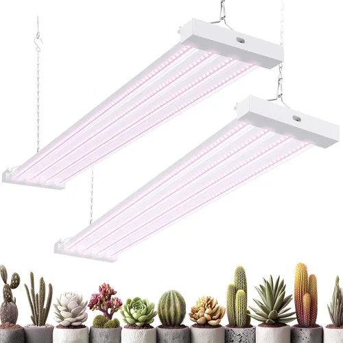 Miniatura 16 de Barrina TX-L63 - Luces de cultivo de 3 pies para plantas de interior, 252 W (4 x 63 W), 4 paneles LED de cobertura más amplia, espectro completo