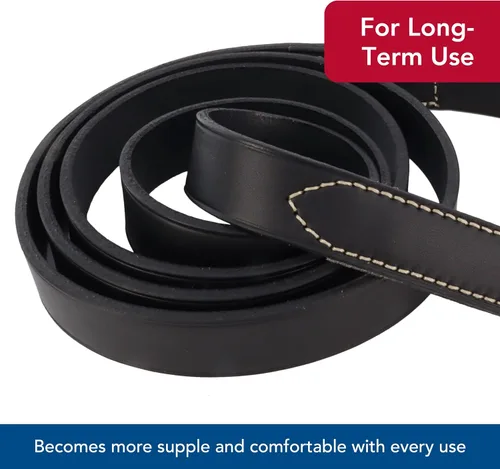 Miniatura 6 de Coastal Pet Circle T - Correa de piel curtida de roble para perro, accesorio duradero perfecto para entrenamiento de correa, herramienta cómoda