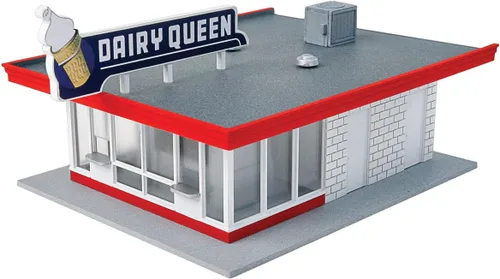 Walther Cornerstone Vintage Dairy Queen® Kit de estructura, escala HO