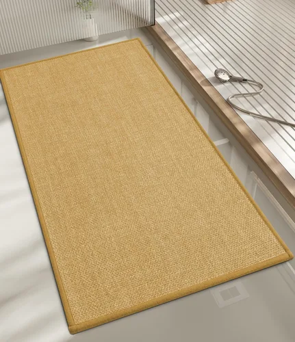 Miniatura 71 de chakme Alfombras de Baño 24x17, Alfombra de Baño Ultra Delgada Antideslizante Pequeña de Secado Rápido Absorbente para Piso de Baño