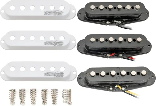 Miniatura 6 de Wilkinson - Juego de pastillas de cerámica de alto rendimiento para guitarra eléctrica estilo Strat, color blanco