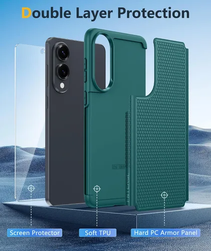 Miniatura 711 de FNTCASE Funda para iPhone 17 Pro: Fundas delgadas translúcidas de color azul claro compatibles con MagSafe, protección completa de la cámara