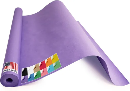 Miniatura 17 de Papel kraft negro de 36 x 1200 pulgadas (100 pies) (caja de 9 rollos), 45 libras de grosor, papel kraft para la escuela, papel de color artístico