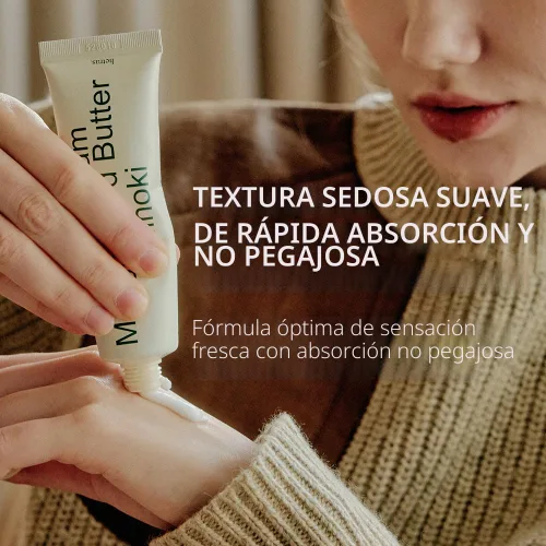Miniatura 4 de hetras. Crema de manos con perfume Hinoki - Aroma fresco de ciprés Hidratante de manos coreano sutil perfumado con semilla de mango y manteca