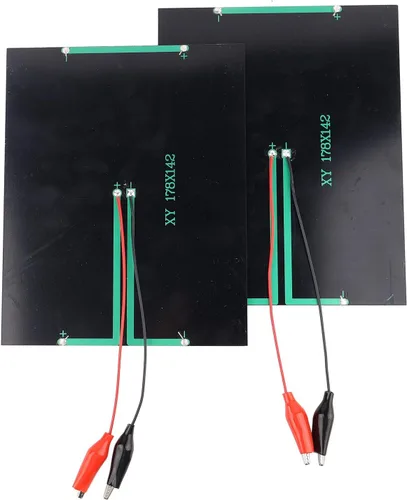 Miniatura 8 de 2 paneles solares de 12 V, 3.6 W, 12 V, 300 mA, pequeños paneles solares de polisilicio epoxi, módulo de celda solar de polisilicio con clip