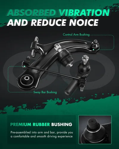Miniatura 5 de SCITOO Kit de suspensión de 2 piezas 2 barras estabilizadoras delanteras de barra estabilizadora para Toyota 4Runner 2000-2002 para Toyota Tundra