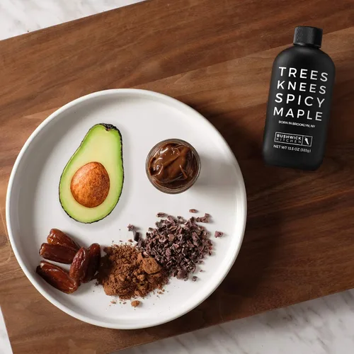 Miniatura 4 de Trees Knees Jarabe de Arce Picante, Jarabe de Arce Orgánico Grado A con un Toque Ardiente de Pimientos Habaneros, Vegano, Sin Gluten y Hecho