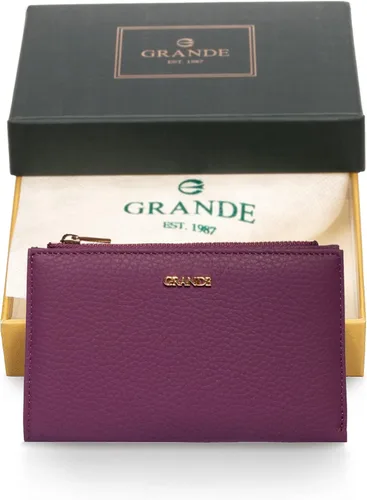 Miniatura 90 de Grande -2804 Cartera para mujer, Naranja, Minimalista