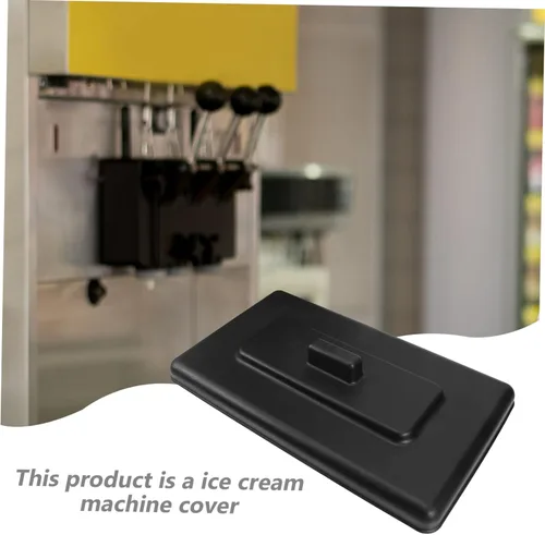 Miniatura 8 de BESTonZON Cubierta para máquina de helados 13.34 x 7.63 x 1.96 pulgadas, tapa protectora portátil para máquina de servir suave, piezas