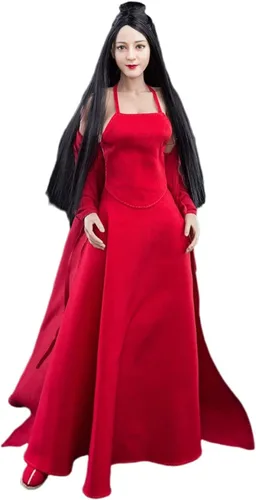 Miniatura 3 de Cuerpo femenino a escala 1/6, 12 pulgadas de piel pálida femenina enorme busto flexible figura de acción cuerpo colección muñeca Piel pálida busto