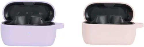 Miniatura 18 de DAYJOY Paquete de 2 fundas transparentes de TPU suave compatibles con Jabra Elite 10/Elite 8 Active/Elite 8 Active Gen 2/Elite 10 Gen 2, funda