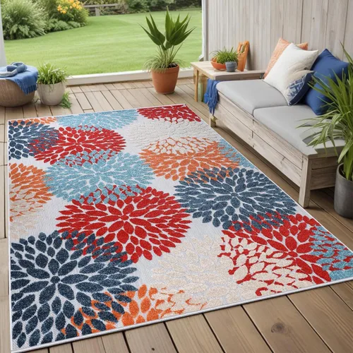 Miniatura 21 de SUPERIOR - Alfombra de interior y exterior, perfecta para patio, dormitorio, cocina, sala de estar, entrada, cuarto de juegos, guardería, cubierta
