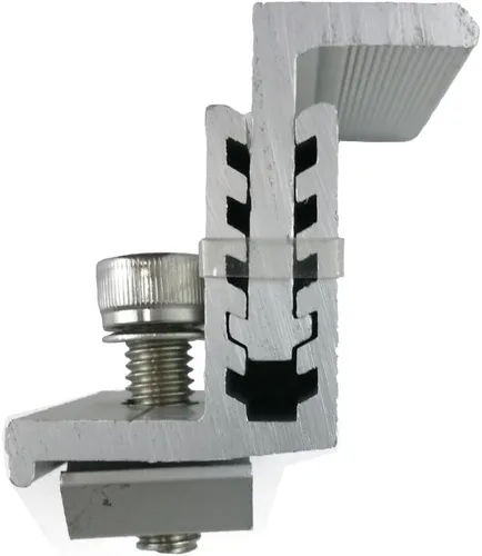 Miniatura 3 de Kits de soporte de montaje en Z de montaje de panel solar 4 unidades ajustables