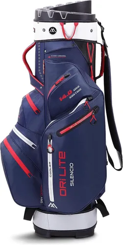 Miniatura 3 de Big Max Dri Lite Silencio 2 - Bolsa impermeable para carrito de golf con protector de 14 vías para club de golf con parte superior, bolsillos