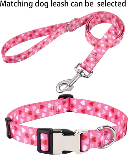 Miniatura 6 de Collares de perro personalizados Mihqy, collar de perro personalizado con nombre y número de teléfono, collar de perro de 10 colores y 4 tamaños