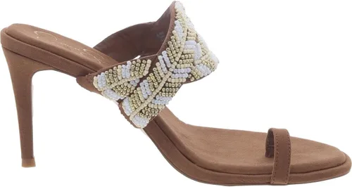 Miniatura 2 de Jessica Simpson Tacones de gamuza sintética con cuentas Rixei para mujer