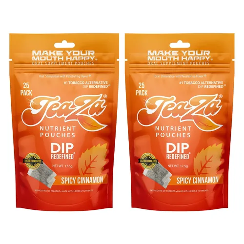 Miniatura 59 de Teaza Bolsas energéticas a base de hierbas, para masticar tabaco, alternativa sin nicotina, sin humo, tabaco alternativo y inmersión saludable