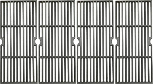 C6876D - Rejillas de gas de hierro fundido de 16 7/8 pulgadas para Charbroil 463230510, 463230511, 463230512, 463230513, 463230514, 463230710,