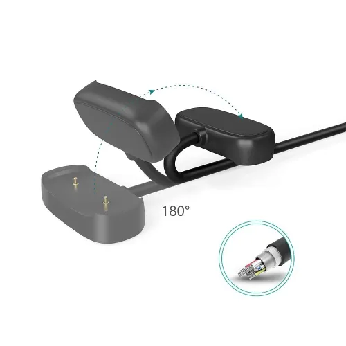 Miniatura 3 de Cable cargador para Amazfit Bip 5/Bip 5 Unity/Bip 3/Bip 3 Pro/GTS 4 Mini/Active/GTS 2/GTR 2/GTR Mini/GTS 2 Mini, cable de carga con cable USB de 3.3