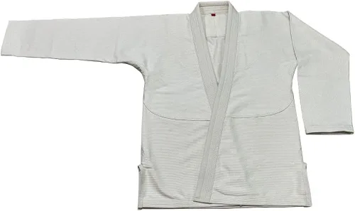 Miniatura 4 de Bjj Gi Jiu Jitsu Full UnBleached Kimonos Gi 100% Algodón Perl Weave 450GSM, Completo sin blanquear