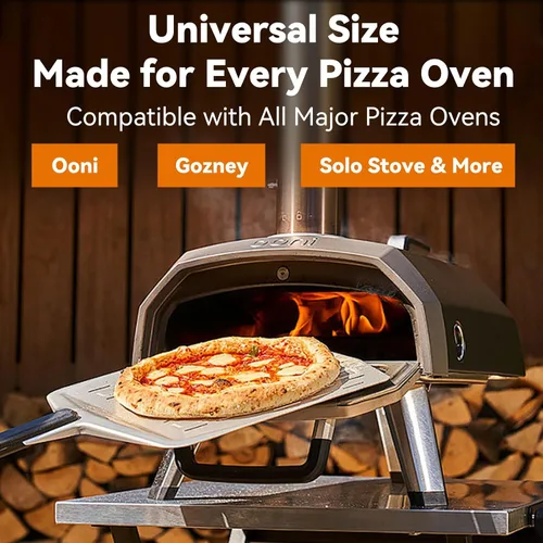 Miniatura 4 de Madera para horno de pizza de nogal hickory de 6 pulgadas, caja de 15 libras – leña seca en horno y sin corteza para hornos de pizza, barbacoa