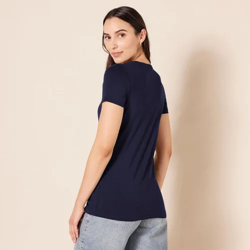 Miniatura 418 de Amazon Essentials Women's Regular-Fit Short-Sleeve Crewneck T-Shirt