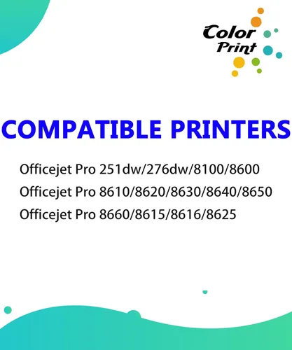 Miniatura 4 de Cartucho de tinta compatible 950 951 de repuesto para HP 951XL amarillo 950XL HP950XL para impresora OfficeJet 8600 Pro 251dw 276dw 8100 8610 8615