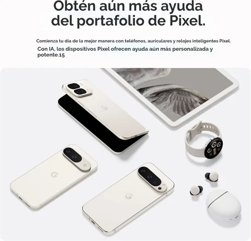 Miniatura 10 de Google Pixel 9 Pro XL - Smartphone Android desbloqueado con Gemini, sistema de cámara trasera triple, batería de 24 horas y pantalla Super Actua