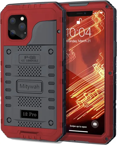 Miniatura 18 de Mitywah - Funda impermeable compatible con iPhone X/XS, [Cubierta protectora de cuerpo completo] con [protección de pantalla integrada]
