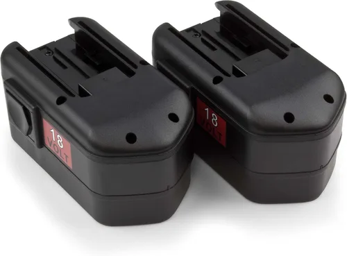 ExpertPower Paquete de 2 baterías extendidas NiMh de 18 V 3300 mAh para Milwaukee 48-11-2200 48-11-2230 48-11-2232