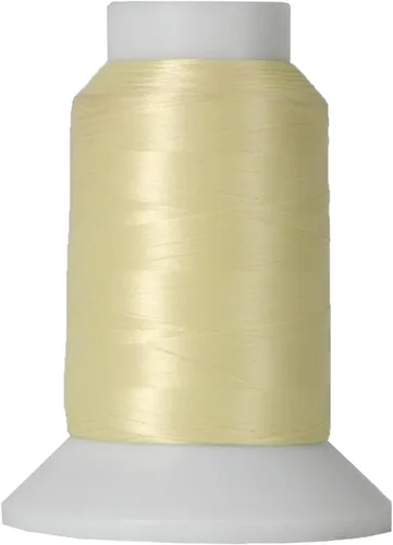 Miniatura 29 de Hilo elástico lanudo de Threadart para serger - Bobinas de 1000 m - Hilo de nailon para traje de baño, lencería, tejidos - Negro - Color 9228