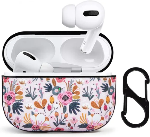 Miniatura 7 de Funda para Airpods Pro, bonita funda de piel con diseño de piña
