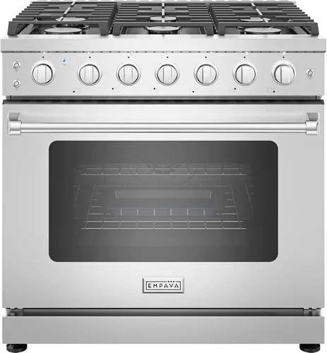 Miniatura 12 de Empava Estufa de Gas de 30 Pulgadas con Convección Verdadera, Horno de 4.55 Pies Cúbicos, Quemador de Potencia de 18,000 BTU para Sellar, Superficie