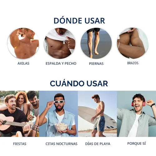 Miniatura 5 de Crema de depilación Veet para hombres, 5 minutos para piel sensible, gel de depilación para el cuerpo, pecho y espalda, dermatológicamente testado