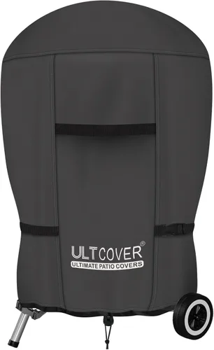 Miniatura 10 de ULTCOVER Cubierta vertical impermeable para ahumador eléctrico de 30 pulgadas para la mayoría de los ahumadores cuadrados de gas propano de hasta 19